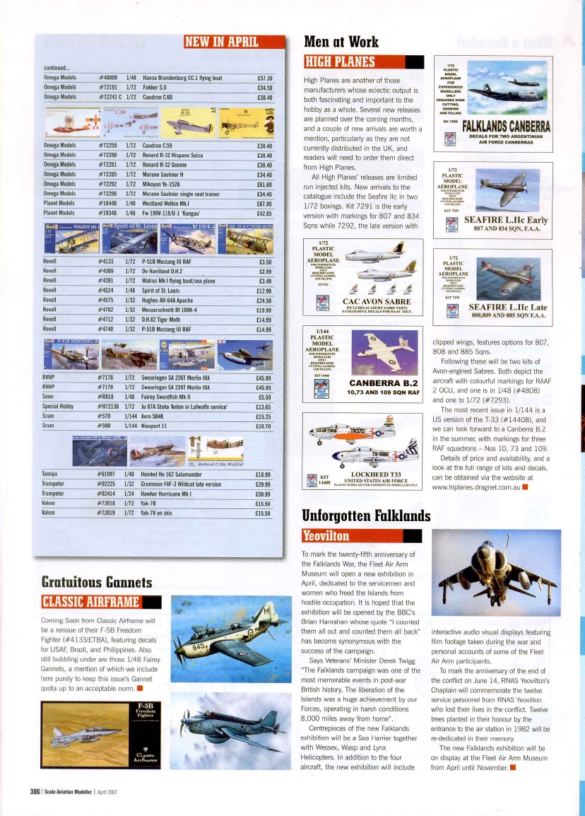 Scale Aviation Modeller International 2007-04